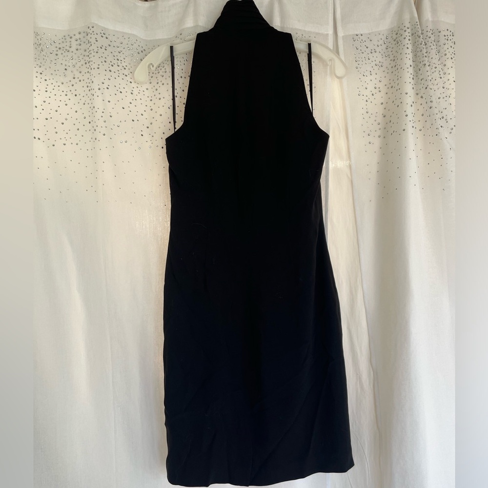 Ralph Lauren size 4 halter neck black dress